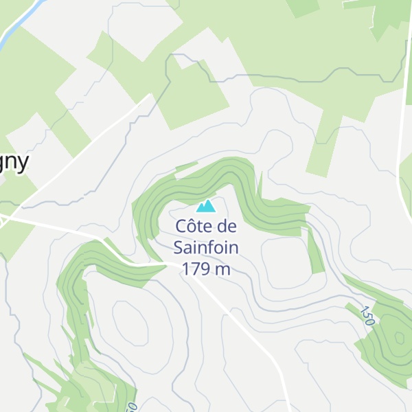 Map of Côte de Sainfoin
