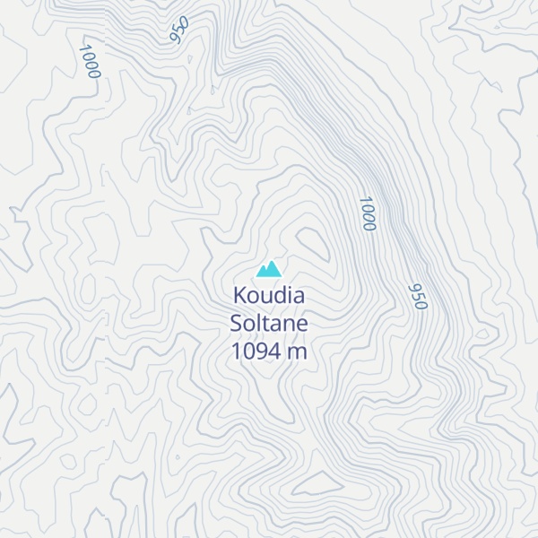 Map of Koudia Soltane