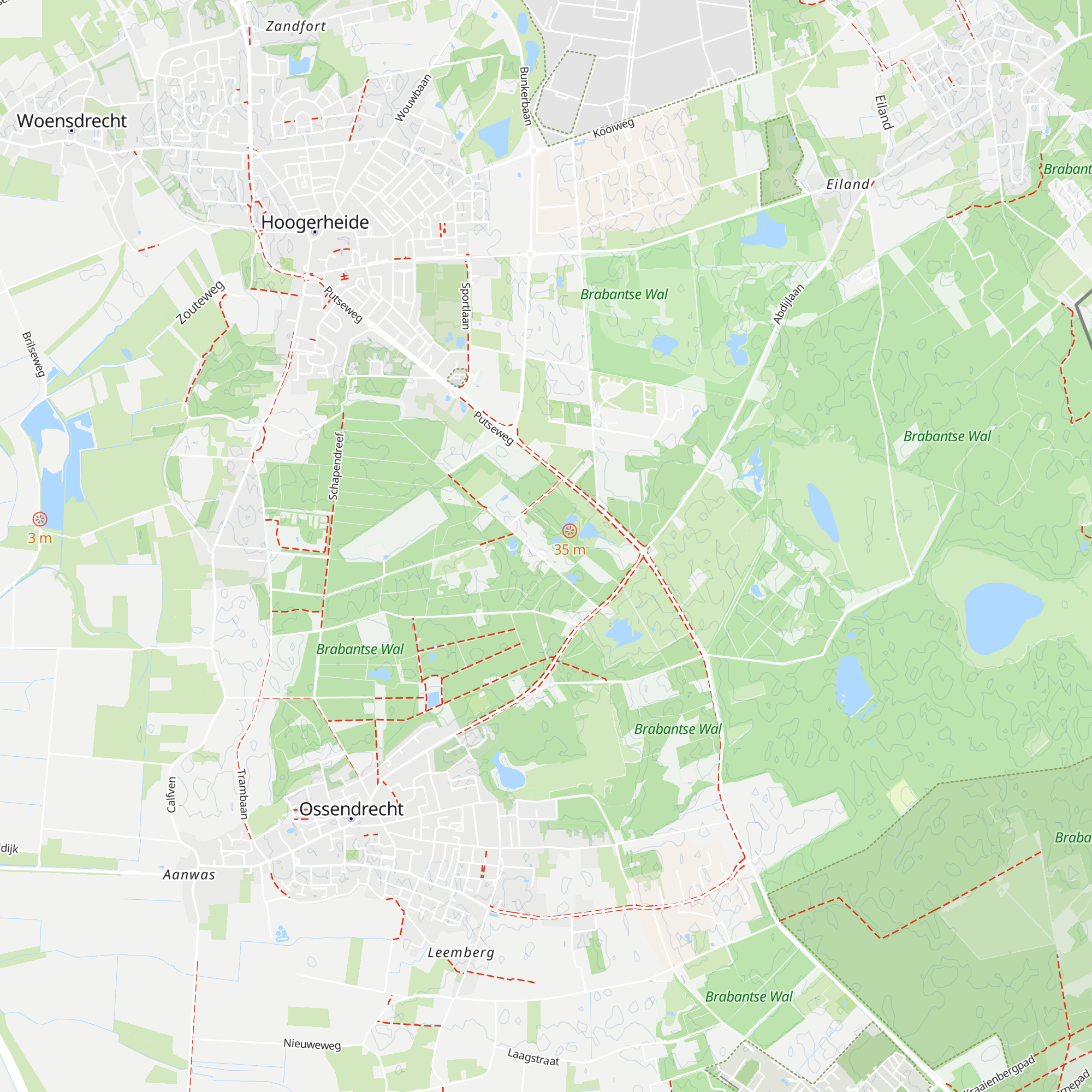 Natuurpoort De Volksabdij map