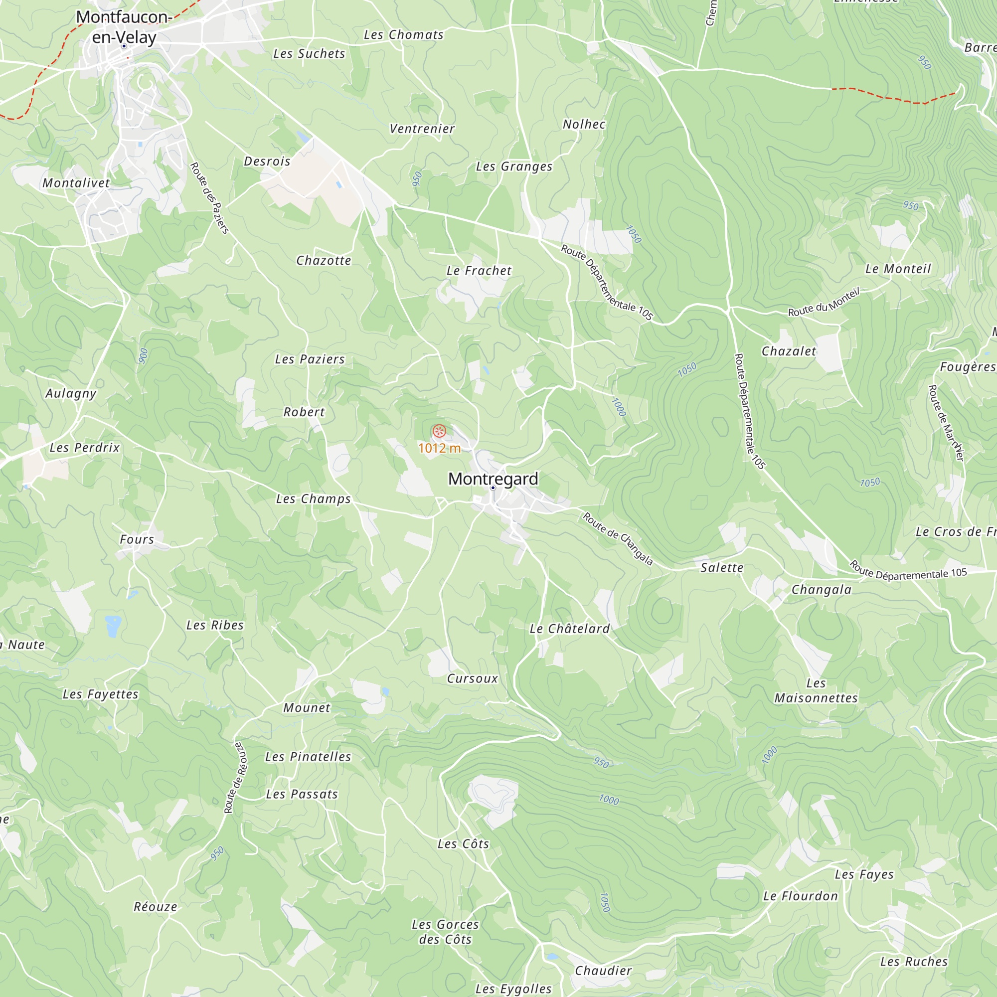 Gîte Mamie Simone map