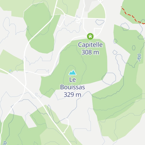 Map of Le Bouissas