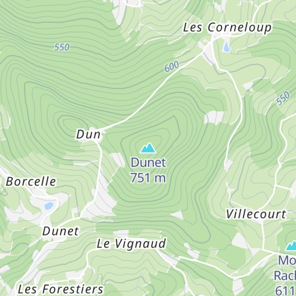 Map of Dunet