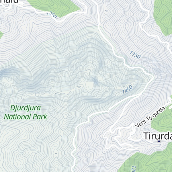 Map of Azrou Idjer