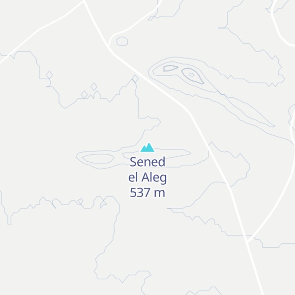 Map of Sened el Aleg