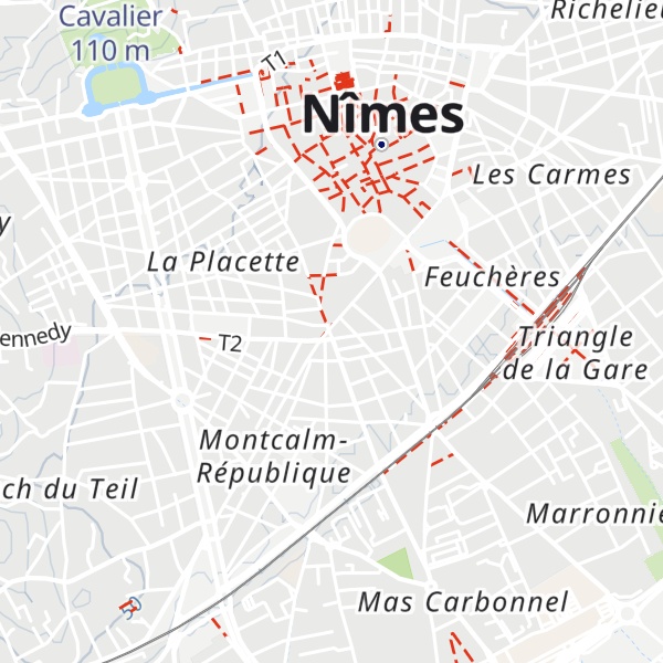 Map of Brasserie le Montcalm