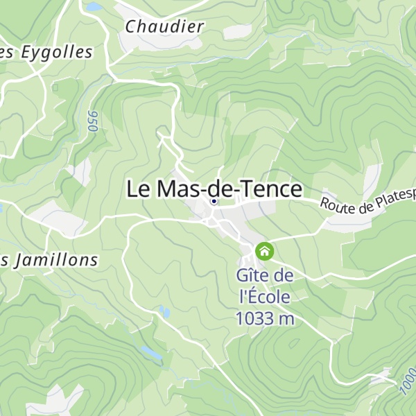 Map of Gîte Lilas Rose
