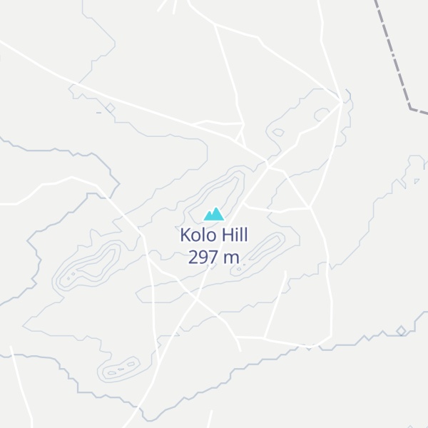 Map of Kolo Hill