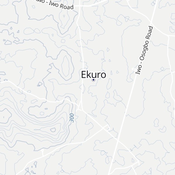 Map of Ado Hill