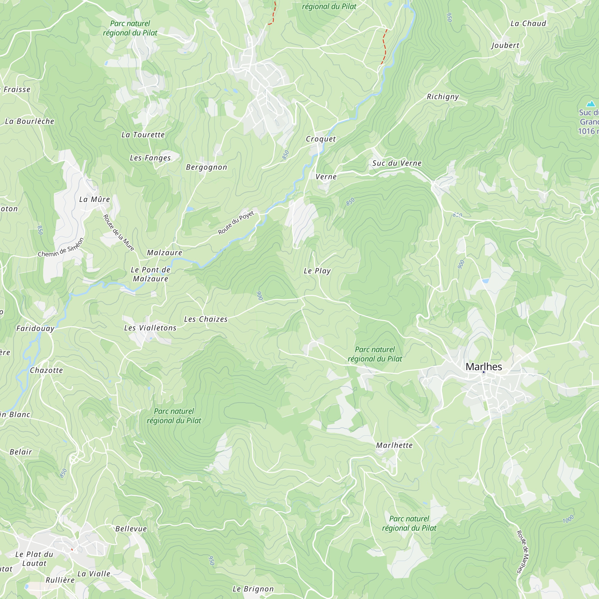 Gîte In Vitr'Home map