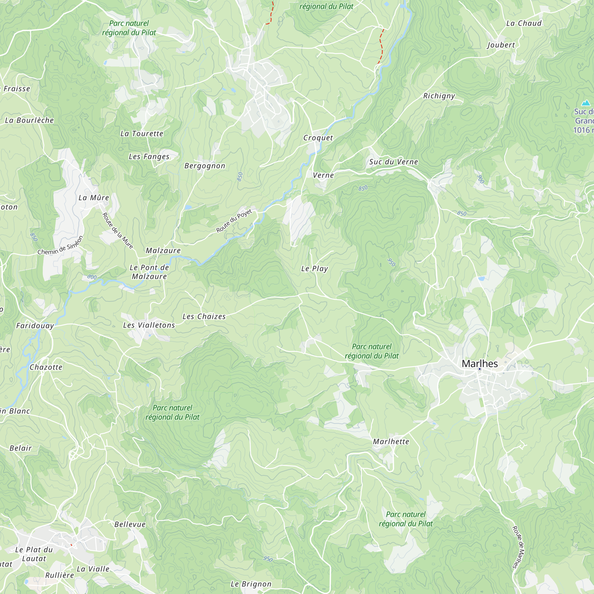 Gîte In Vitr'Home map
