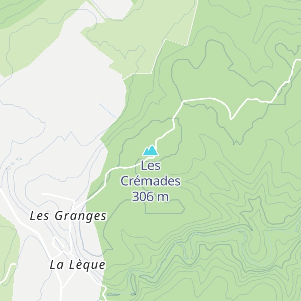 Map of Les Crémades