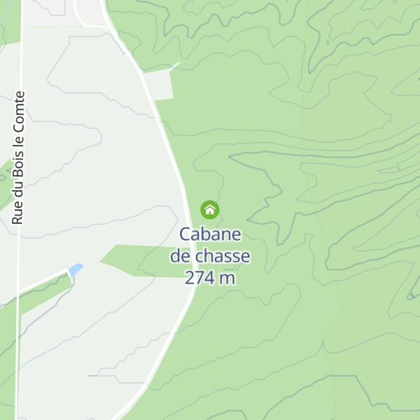 Map of Cabane de chasse