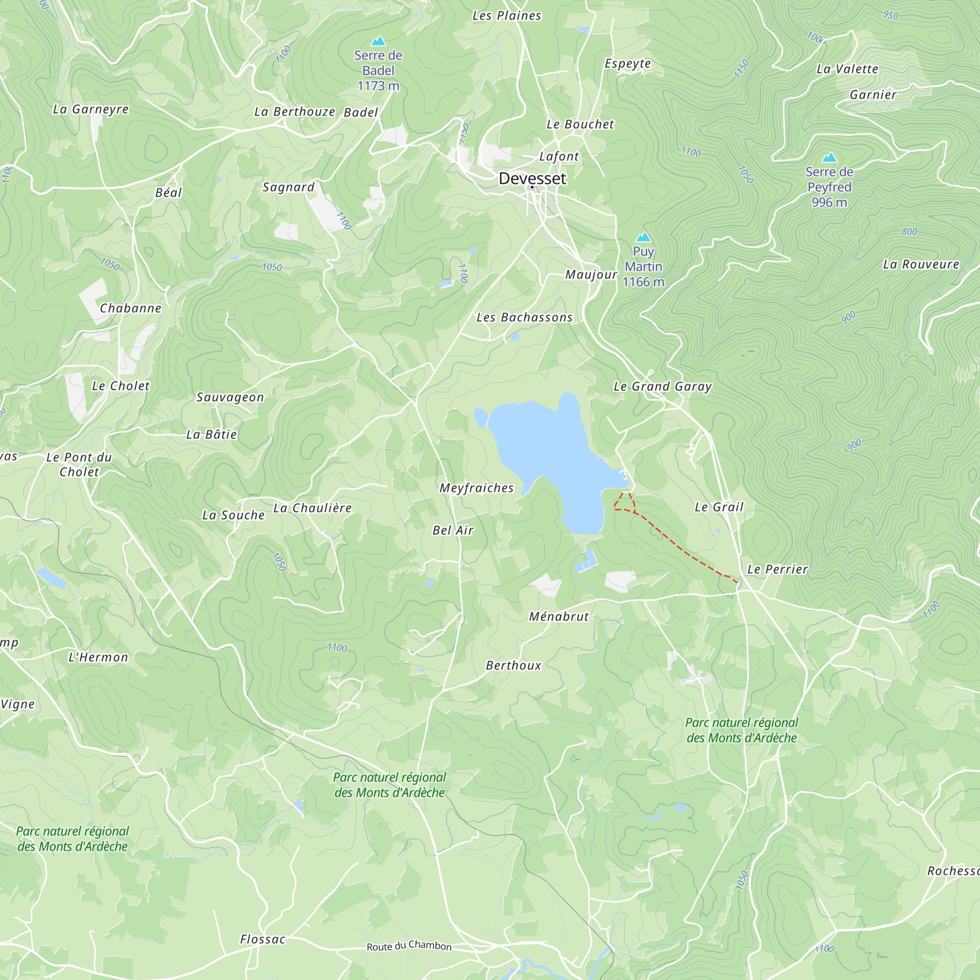 Gîte d'étape L'Oustau map