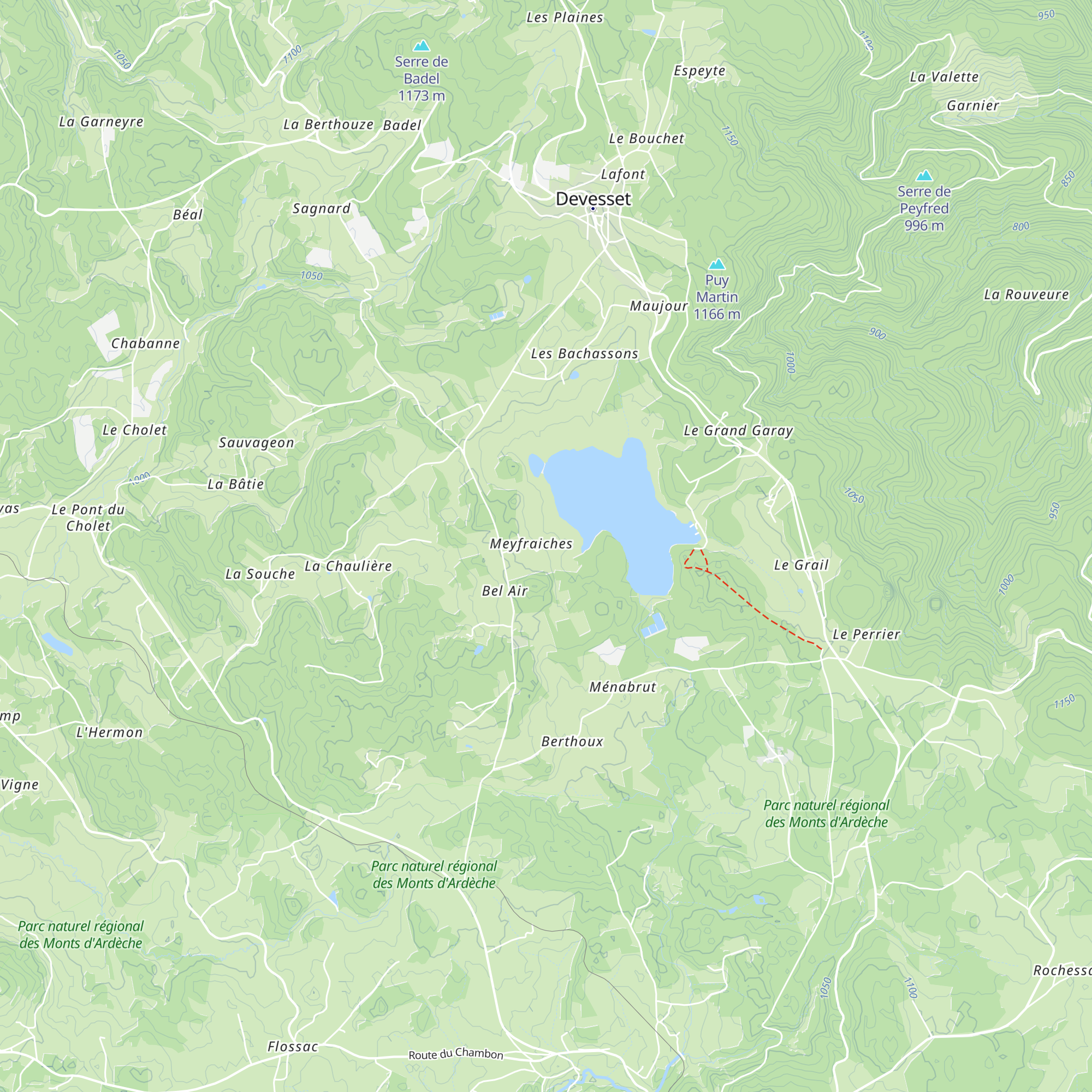 Gîte d'étape L'Oustau map