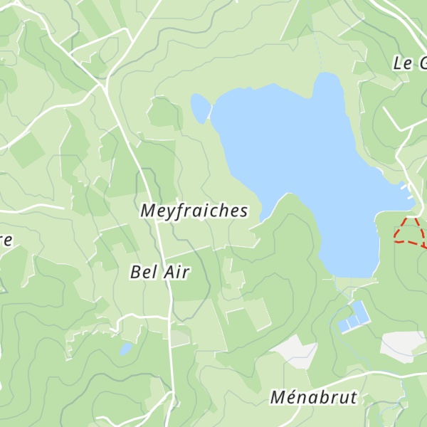 Map of Gîte d'étape L'Oustau
