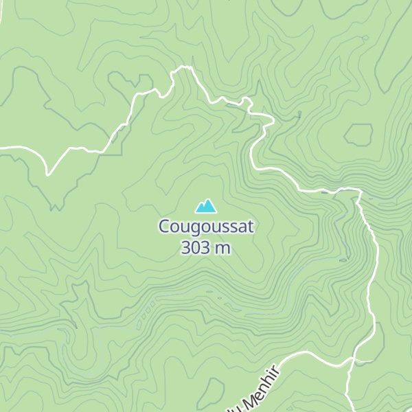 Map of Cougoussat