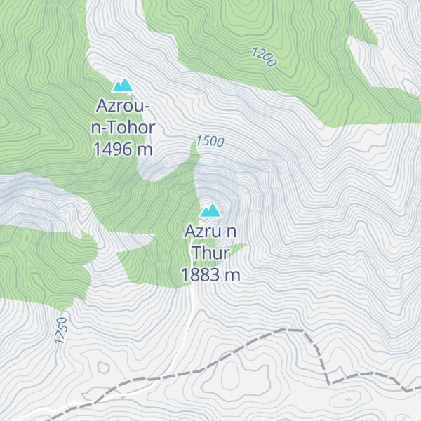 Map of Azru n Thur