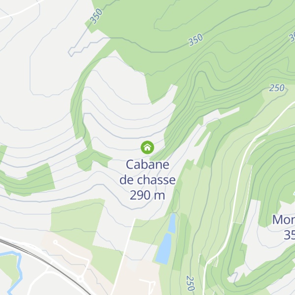 Map of Cabane de chasse