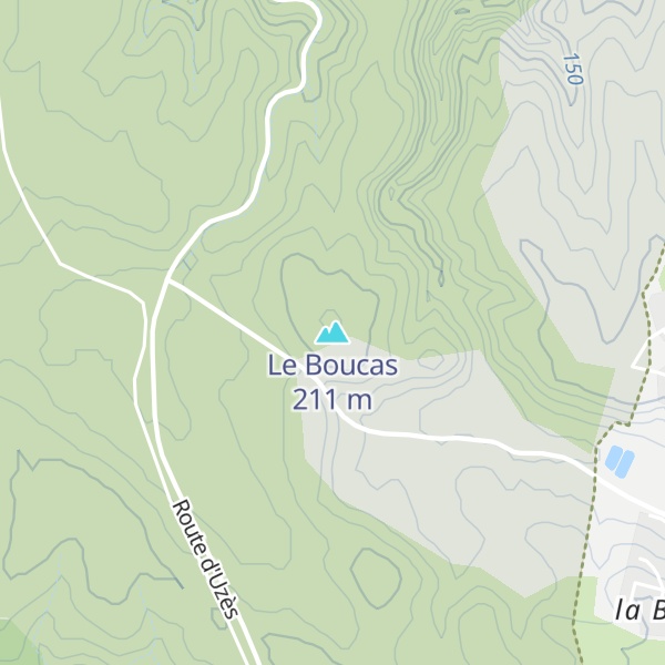 Map of Le Boucas