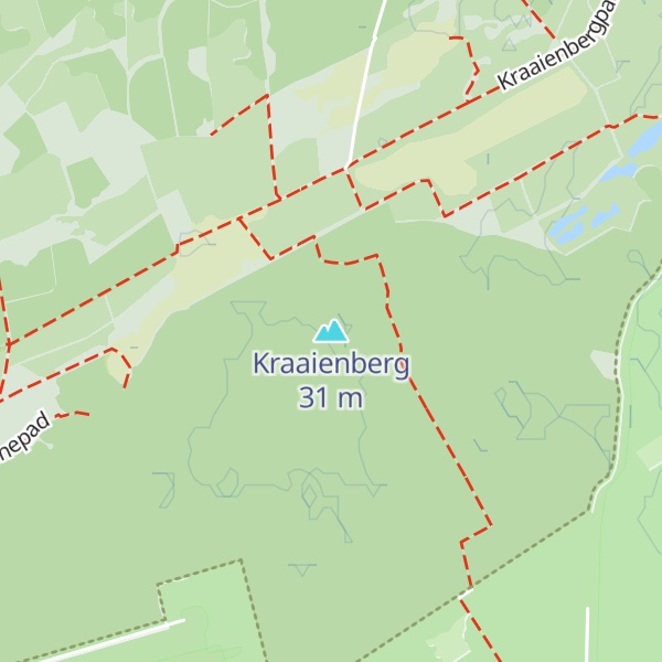 Map of Kraaienberg