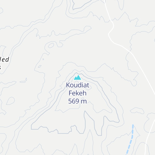 Map of Koudiat Fekeh
