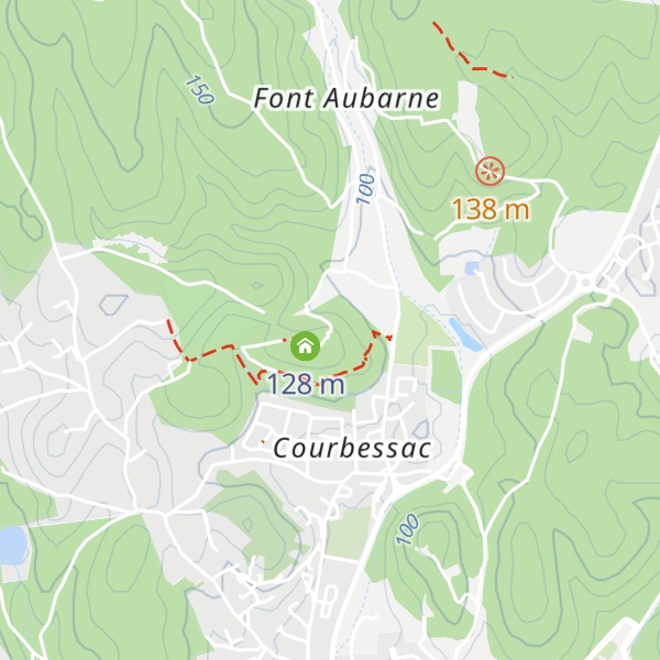 Map of Capitelle Bellevue