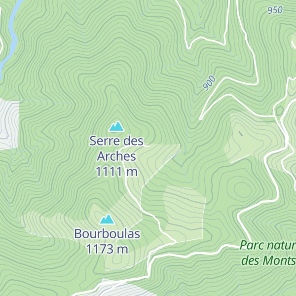 Map of Gîte de Sénoulis