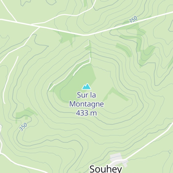 Map of Sur la Montagne