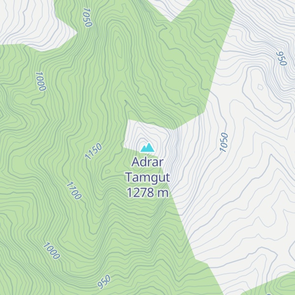 Map of Adrar Tamgut