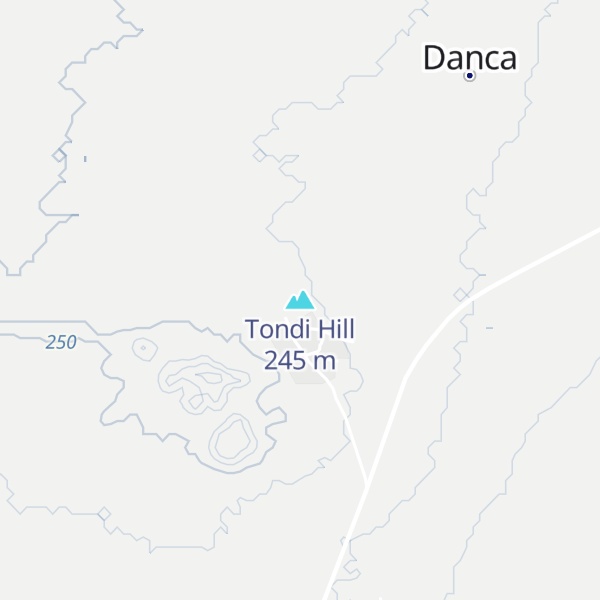 Map of Tondi Hill