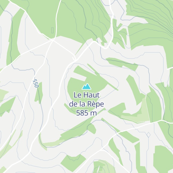 Map of Le Haut de la Rèpe