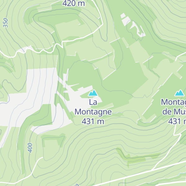 Map of La Montagne