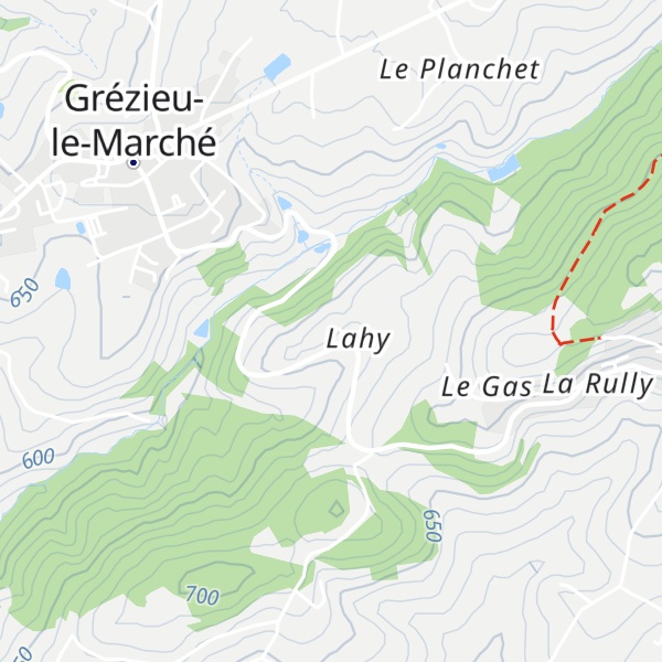 Map of Gîte de l'Enclos