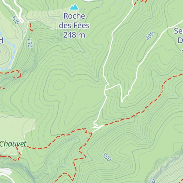 Map of Serre Charbonnier