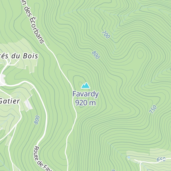 Map of Favardy