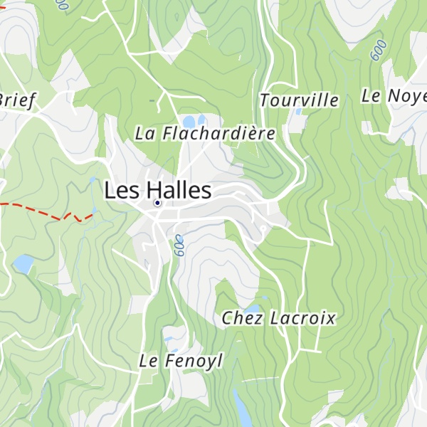 Map of Gîte Maison de Famille