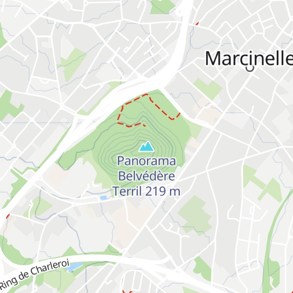 Map of Panorama Belvédère Terril