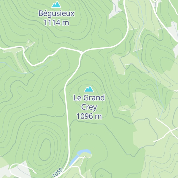 Map of Le Grand Crey