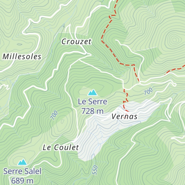 Map of Le Serre