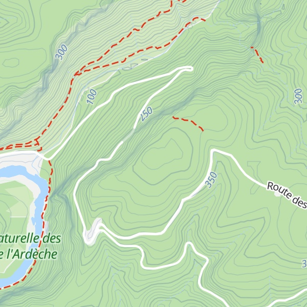 Map of Serre de Tourre