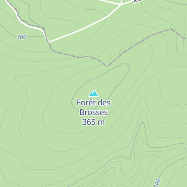Map of Forêt des Brosses