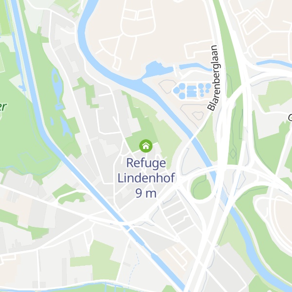 Map of Refuge Lindenhof
