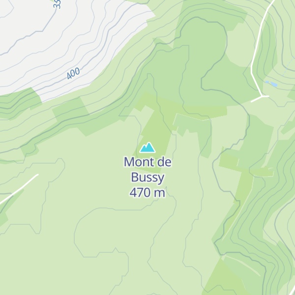 Map of Mont de Bussy