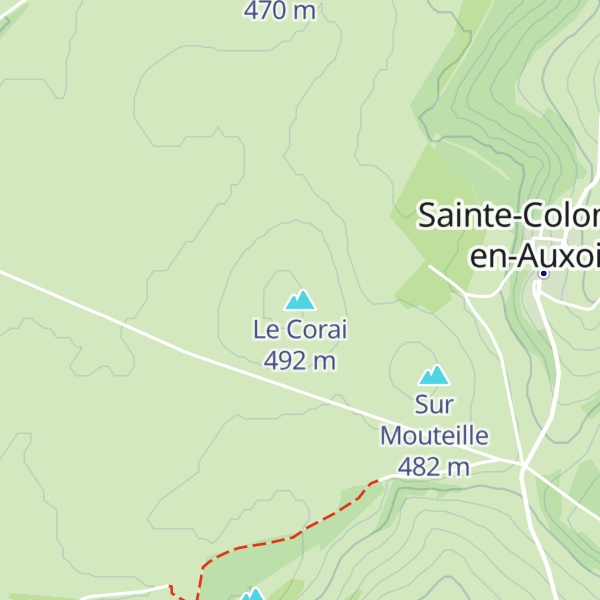 Map of Le Corai