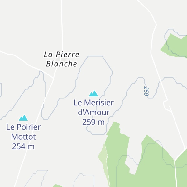 Map of Le Merisier d'Amour