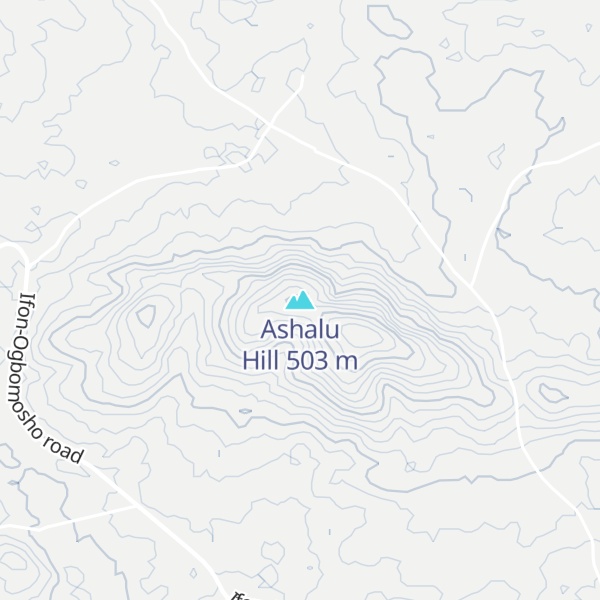 Map of Ashalu Hill