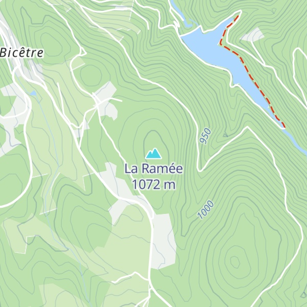 Map of La Ramée