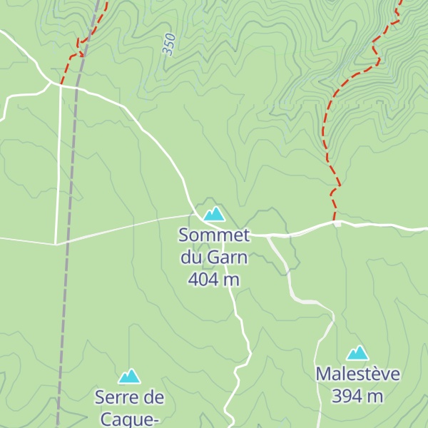 Map of Sommet du Garn