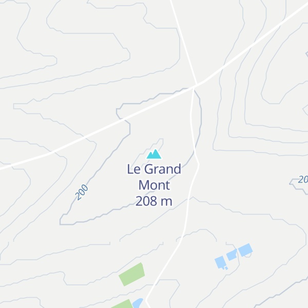 Map of Le Grand Mont