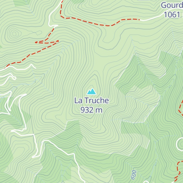 Map of La Truche